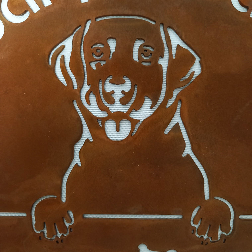Targa bar per cani