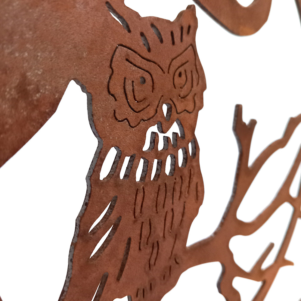 Gufo su albero